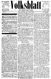 Volksblatt für Stadt und Land