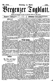 Bregenzer/Vorarlberger Tagblatt