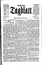 Mährisches Tagblatt