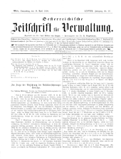 Österreichische Zeitschrift für Verwaltung