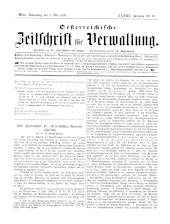 Österreichische Zeitschrift für Verwaltung