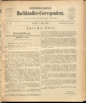 Oesterreichische Buchhändler-Correspondenz