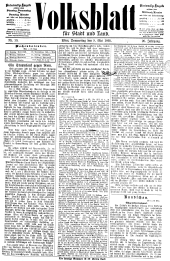 Volksblatt für Stadt und Land