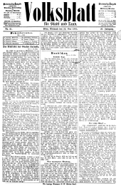 Volksblatt für Stadt und Land