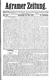 Agramer Zeitung