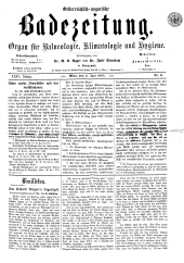 Österreichische Badezeitung