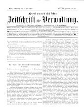 Österreichische Zeitschrift für Verwaltung