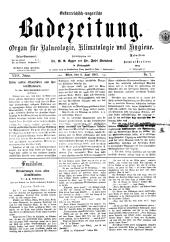 Österreichische Badezeitung