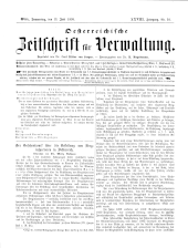 Österreichische Zeitschrift für Verwaltung