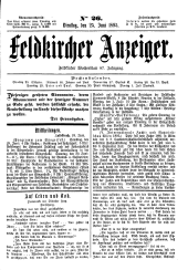 Feldkircher Anzeiger