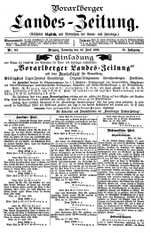 Vorarlberger Landes-Zeitung