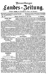 Vorarlberger Landes-Zeitung