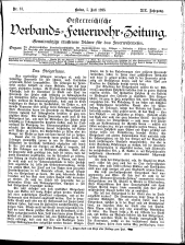 Österreichische Verbands-Feuerwehr-Zeitung