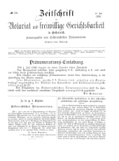 Zeitschrift für Notariat und freiwillige Gerichtsbarkeit in Österreich