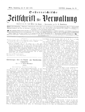 Österreichische Zeitschrift für Verwaltung