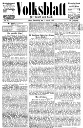 Volksblatt für Stadt und Land