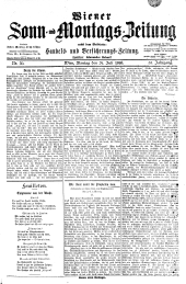 Wiener Sonn- und Montags-Zeitung