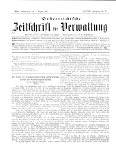 Österreichische Zeitschrift für Verwaltung