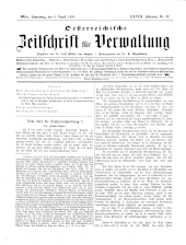 Österreichische Zeitschrift für Verwaltung