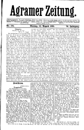 Agramer Zeitung
