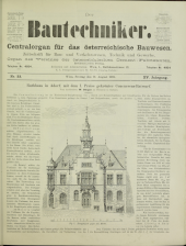 Der Bautechniker