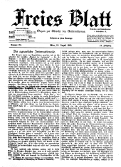 Freies Blatt