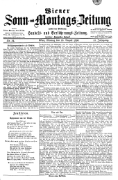 Wiener Sonn- und Montags-Zeitung