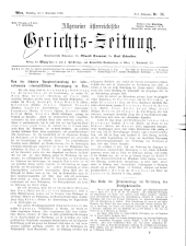 Allgemeine Österreichische Gerichtszeitung