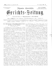 Allgemeine Österreichische Gerichtszeitung