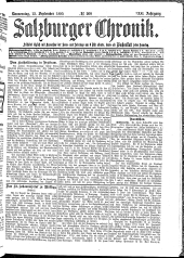 Salzburger Chronik