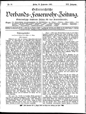 Österreichische Verbands-Feuerwehr-Zeitung