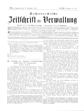 Österreichische Zeitschrift für Verwaltung