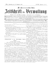 Österreichische Zeitschrift für Verwaltung