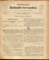 Oesterreichische Buchhändler-Correspondenz