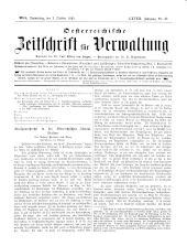 Österreichische Zeitschrift für Verwaltung