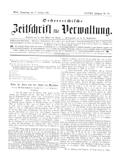 Österreichische Zeitschrift für Verwaltung