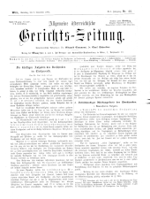 Allgemeine Österreichische Gerichtszeitung