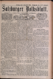 Salzburger Volksblatt: unabh. Tageszeitung f. Stadt u. Land Salzburg