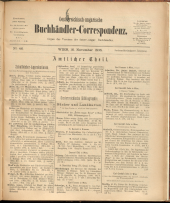 Oesterreichische Buchhändler-Correspondenz