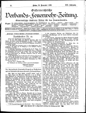 Österreichische Verbands-Feuerwehr-Zeitung