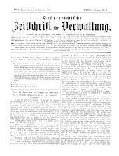 Österreichische Zeitschrift für Verwaltung