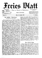 Freies Blatt