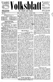 Volksblatt für Stadt und Land