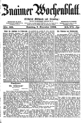 Znaimer Wochenblatt
