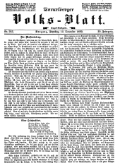 Vorarlberger Volksblatt