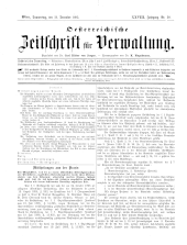 Österreichische Zeitschrift für Verwaltung