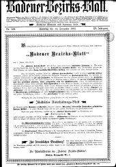 Badener Bezirks-Blatt