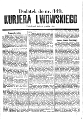 Kuryer Lwowski (Lemberger Courier)