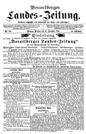 Vorarlberger Landes-Zeitung