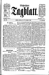 Mährisches Tagblatt